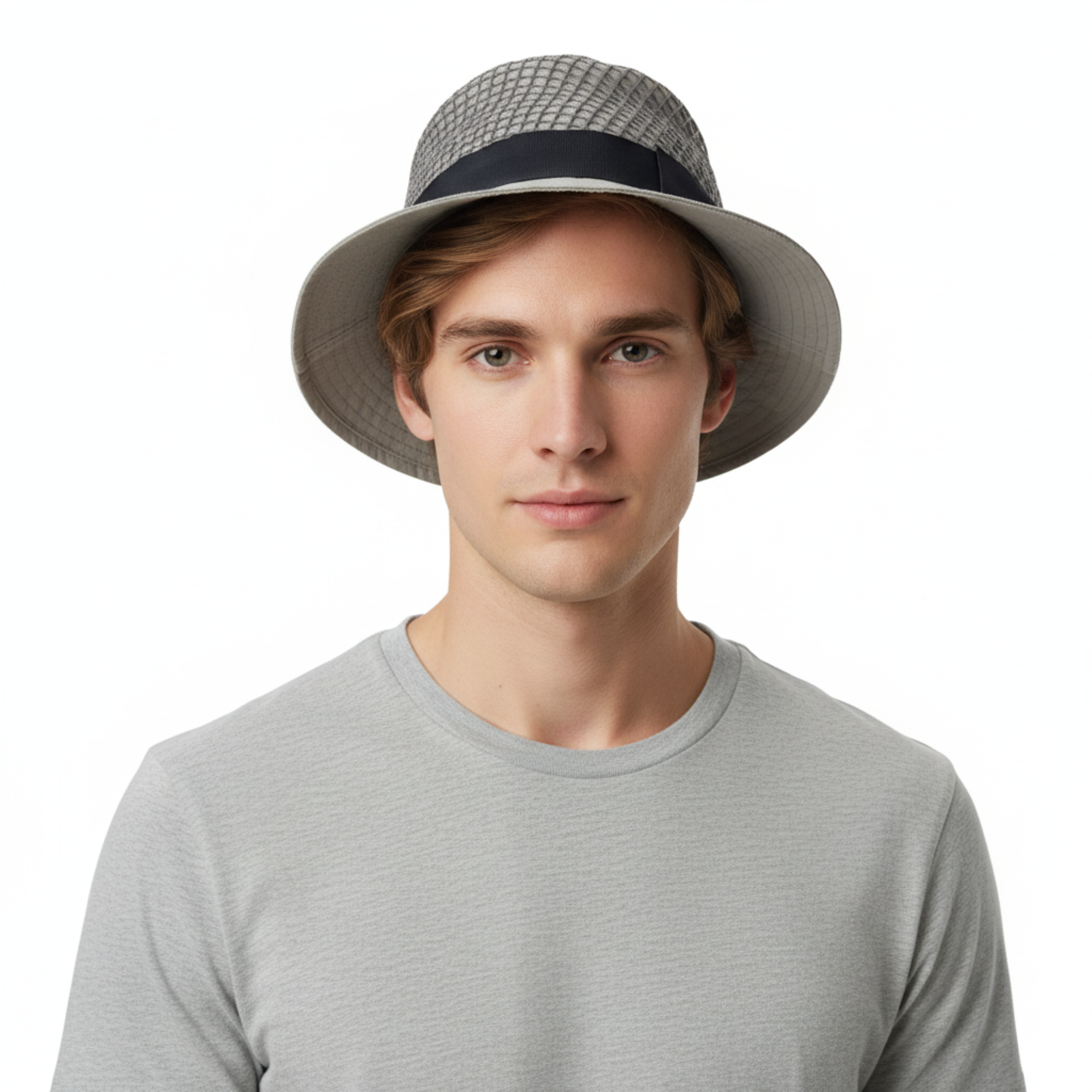 Dolce & Gabbana stilvoller Fischerhut aus Netz – leicht Angeln, Reisen & Outdoor - Bild 1 von 5